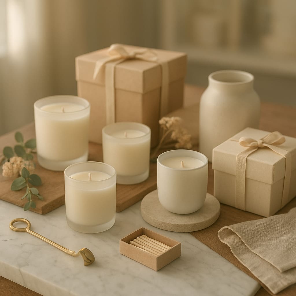 Kerzen und Geschenksets
